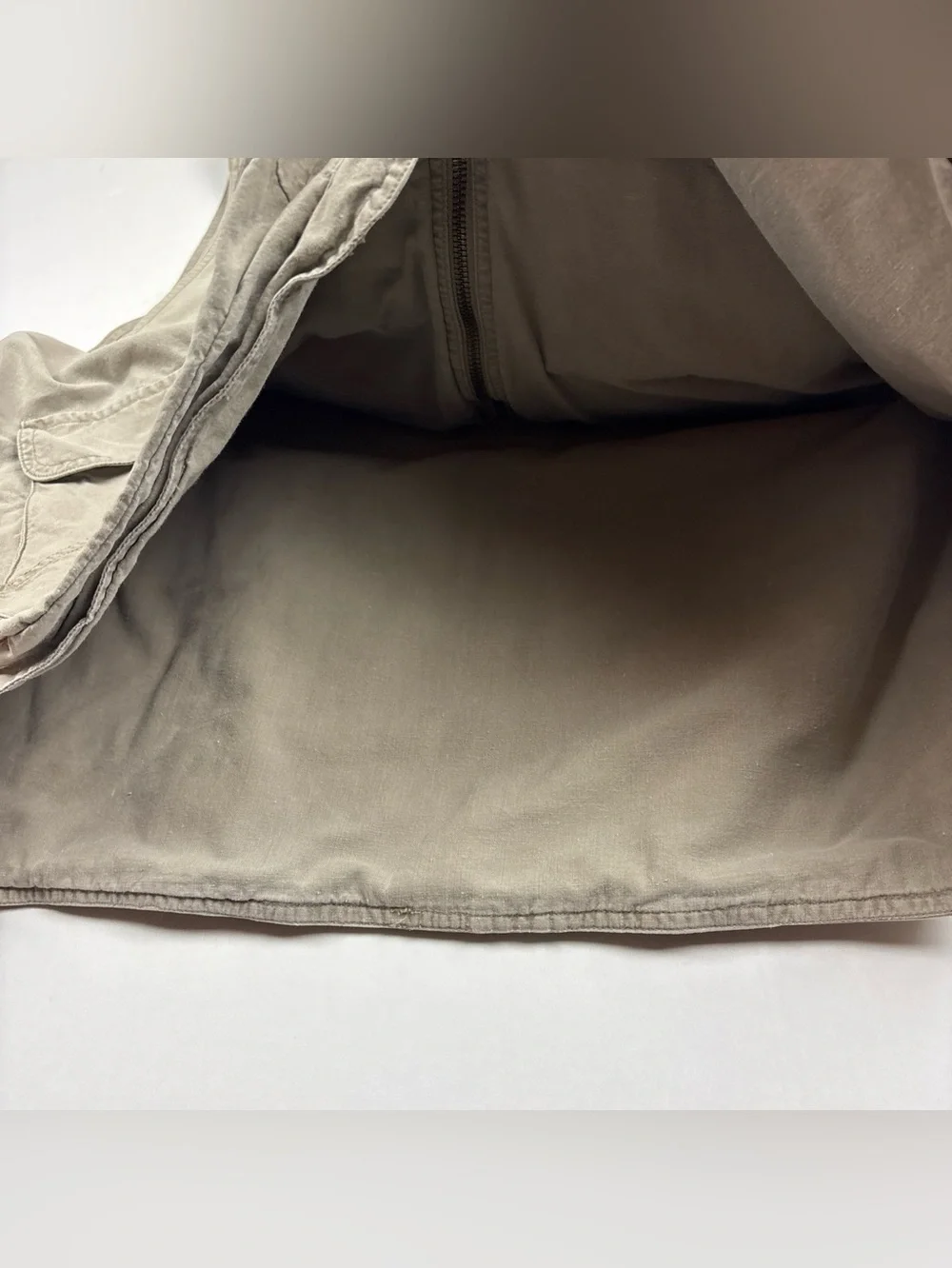 Vintage Banana Republic Safari Travel XL Vest Tan Khaki Cotton Pockets Hunt